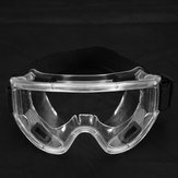 PC Lens Koruyucu Gözlük Rüzgar Geçirmez Sıçrama Geçirmez Güvenlik Gözlüğü Solunum Vanası
